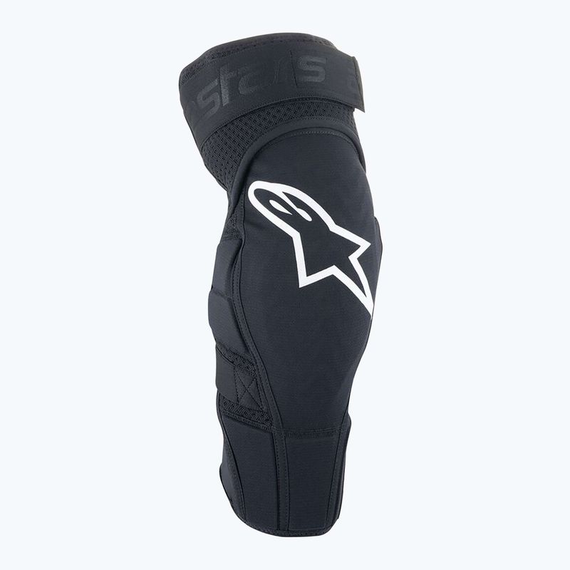 Apărători de ciclism pentru genunchi Alpinestars A-Impact Plasma Elite Knee black/white 2