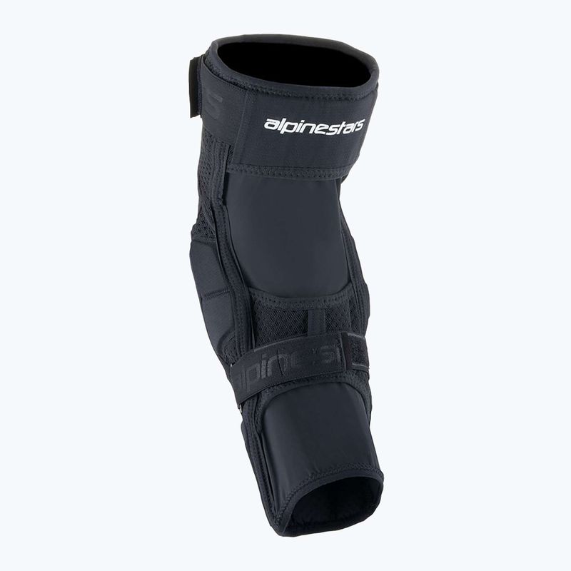 Apărători de ciclism pentru genunchi Alpinestars A-Impact Plasma Elite Knee black/white 3