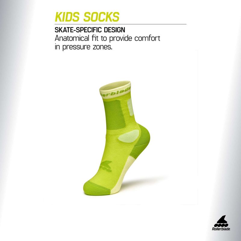Șosete pentru copii Rollerblade Kids green 2