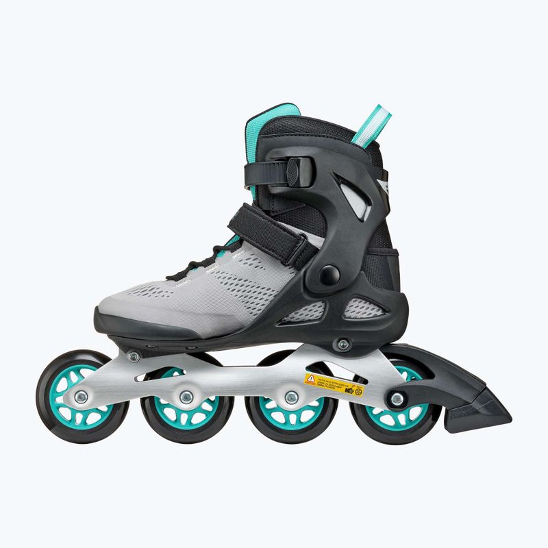 Role pentru femei Rollerblade Macroblade 80 W grey/teal blue 2