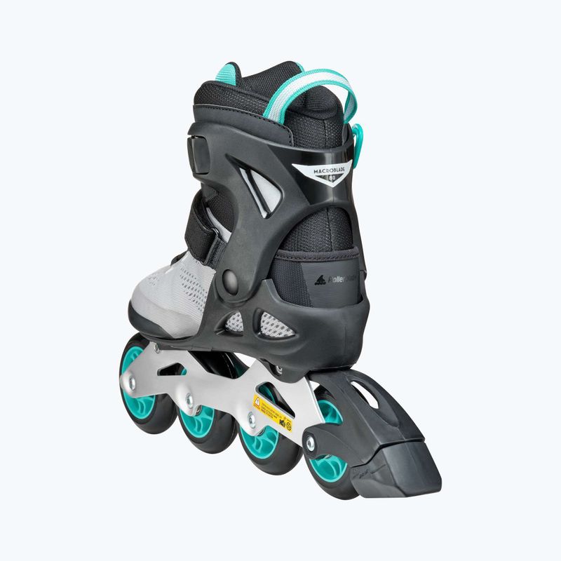 Role pentru femei Rollerblade Macroblade 80 W grey/teal blue 5