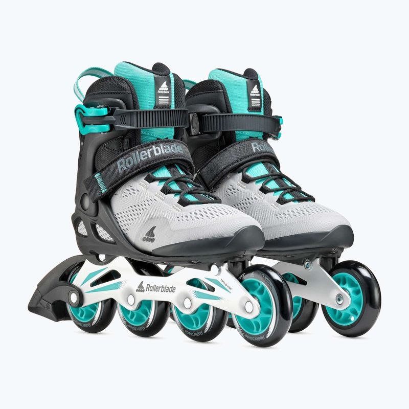 Role pentru femei Rollerblade Macroblade 80 W grey/teal blue 7