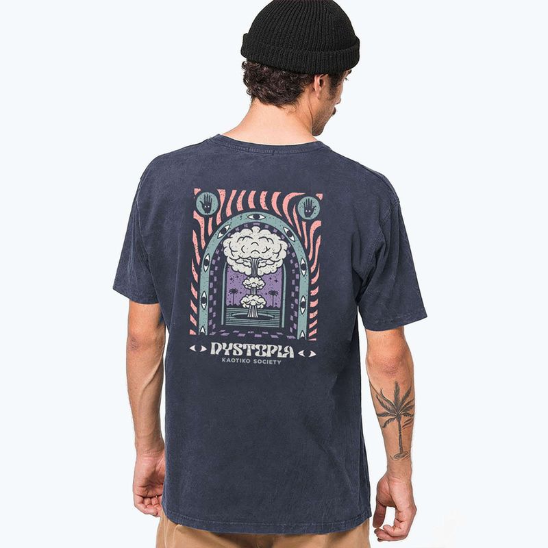 Tricou pentru bărbați Kaotiko Bomb Dystopia 2