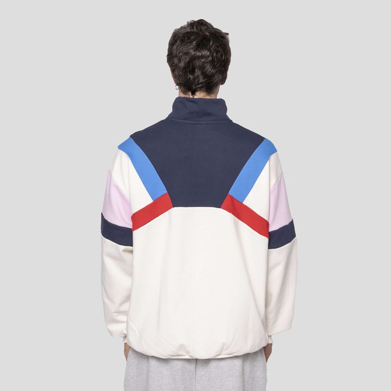 Bluză pentru bărbați Kaotiko Aleck navy / ivory / red 2
