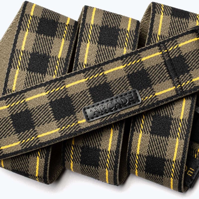 Curea de pantaloni Arcade POW x Joseph Toney crocodile/mustard 4