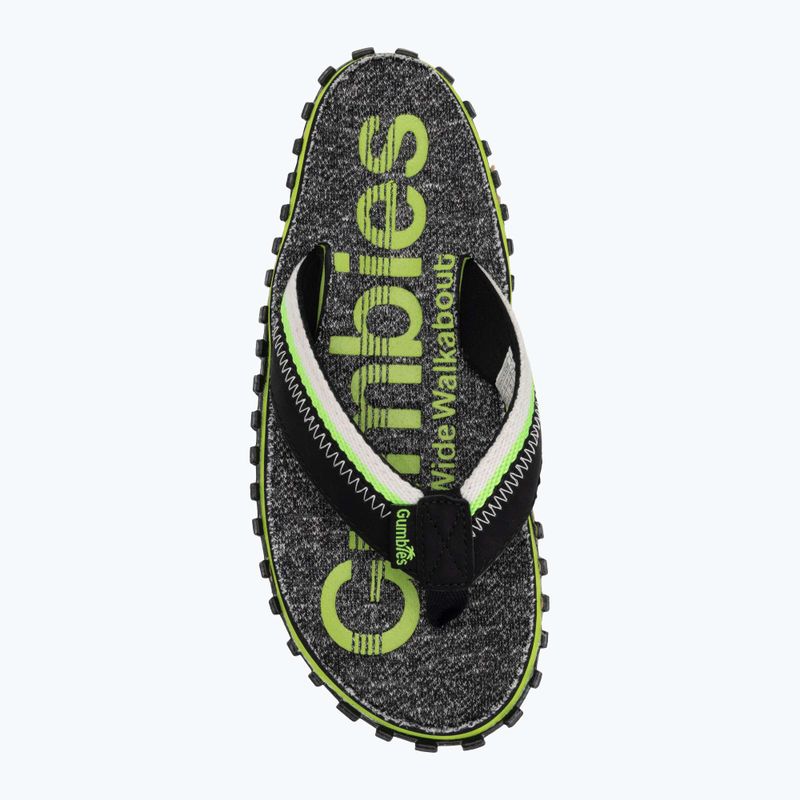Papuci Gumbies Cairns lime 5