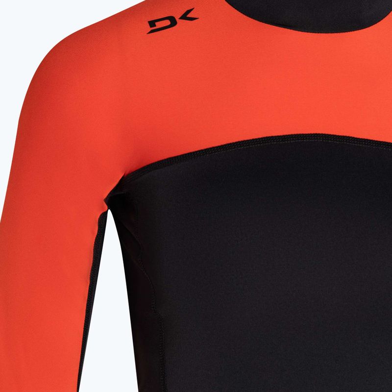 Cămașă de înot pentru femei Dakine Hd Snug Fit Rashguard negru și roșu DKA651W0008 5