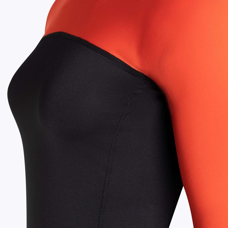 Cămașă de înot pentru femei Dakine Hd Snug Fit Rashguard negru și roșu DKA651W0008 7