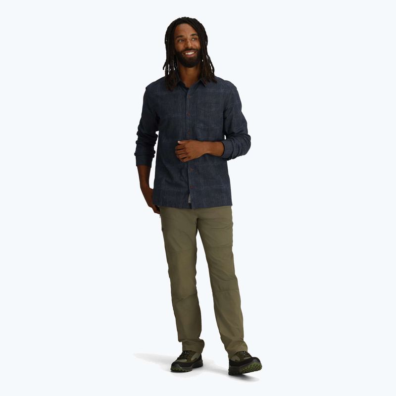 Cămașă pentru bărbați Royal Robbins Hempline Spaced collins blue 3