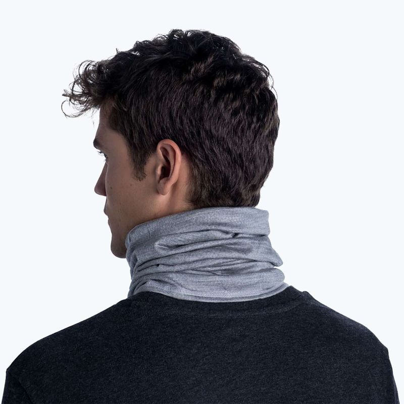 BUFF Sling multifuncțional Sling ușor Merino Wool solid gri 113010.933.10.00 7