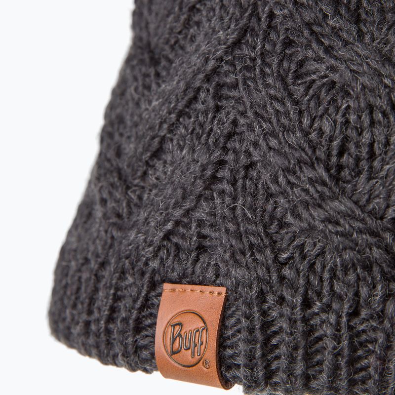 Pălărie BUFF Knitted & Fleece Hat Caryn gri 123515.901.10.00 3