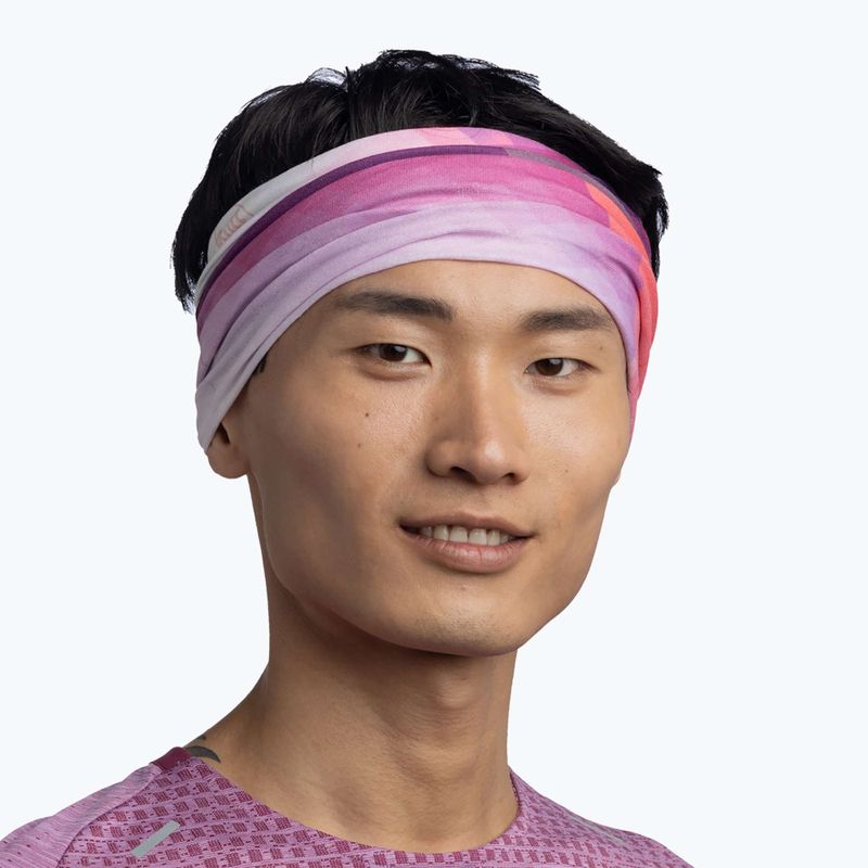 Eșarfă multifuncțională BUFF Coolnet UV wae purple 4