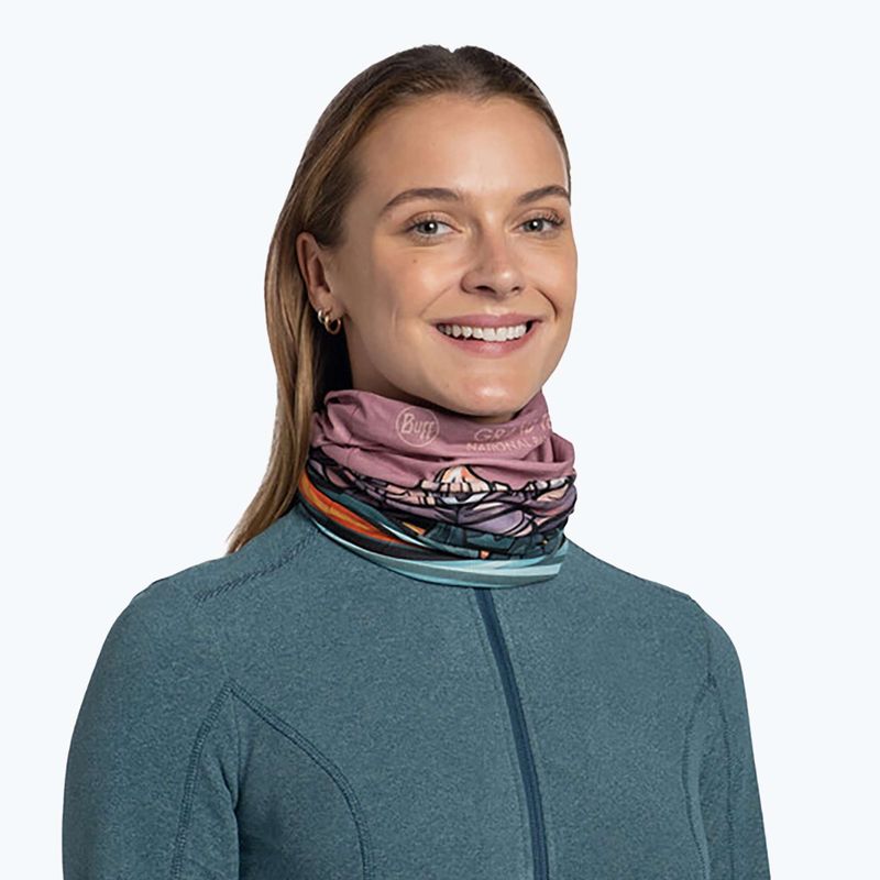 Eșarfă multifuncțională BUFF Coolnet UV National Parks grand teton 3