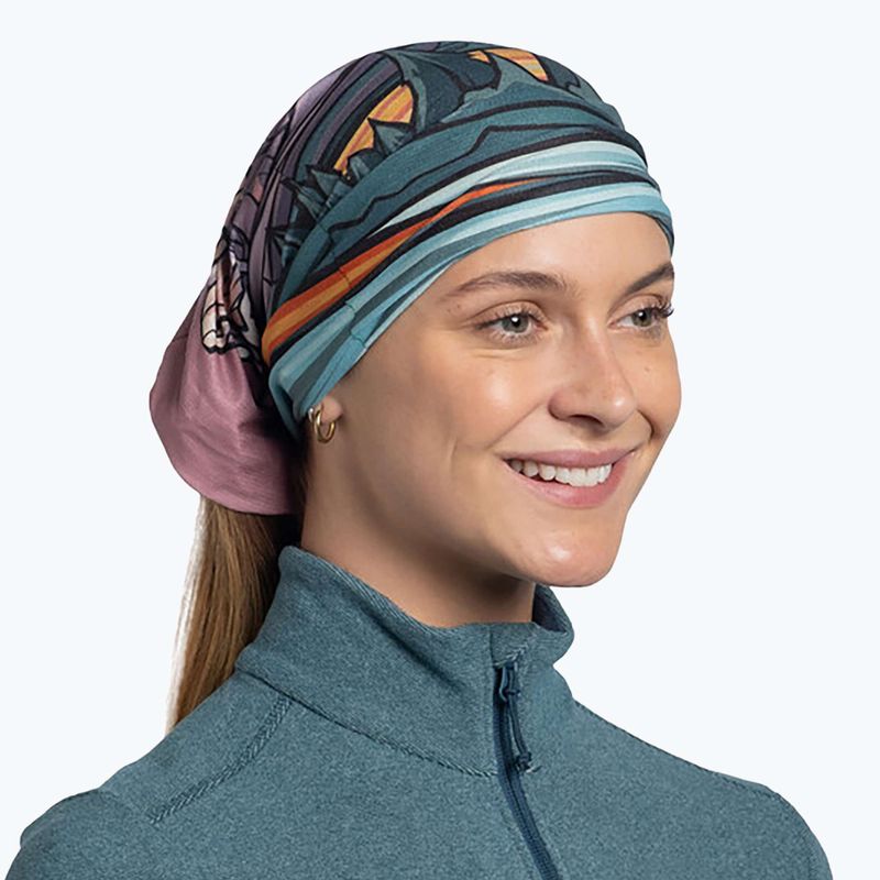 Eșarfă multifuncțională BUFF Coolnet UV National Parks grand teton 4
