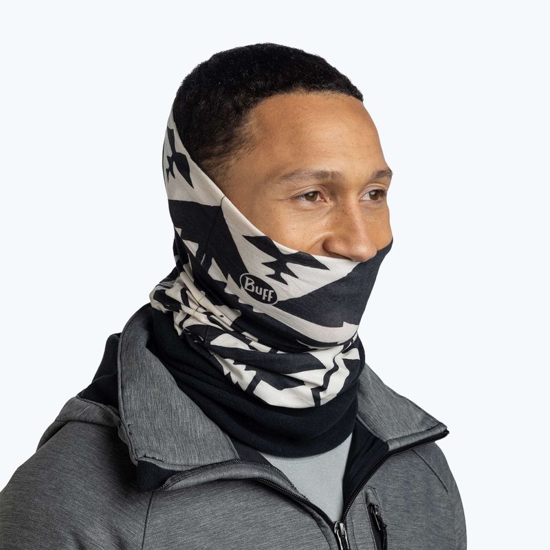 Eșarfă multifuncțională BUFF Polar skar black 4