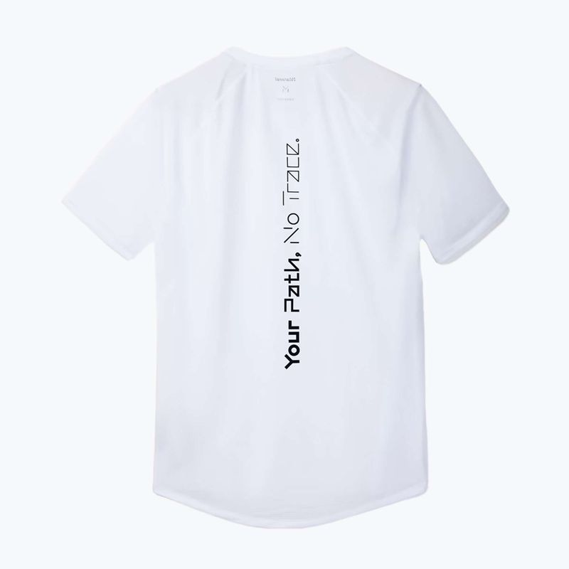 Tricou de alergat pentru femei NNormal Race white 2