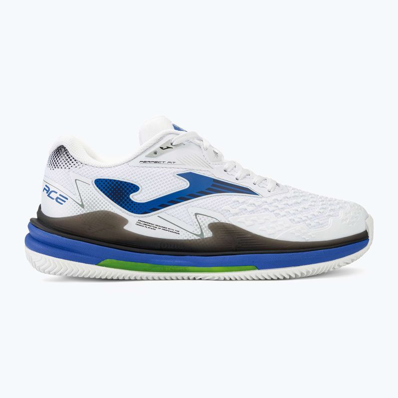 Joma Ace Padel pantofi de padel pentru bărbați alb/albastru 2