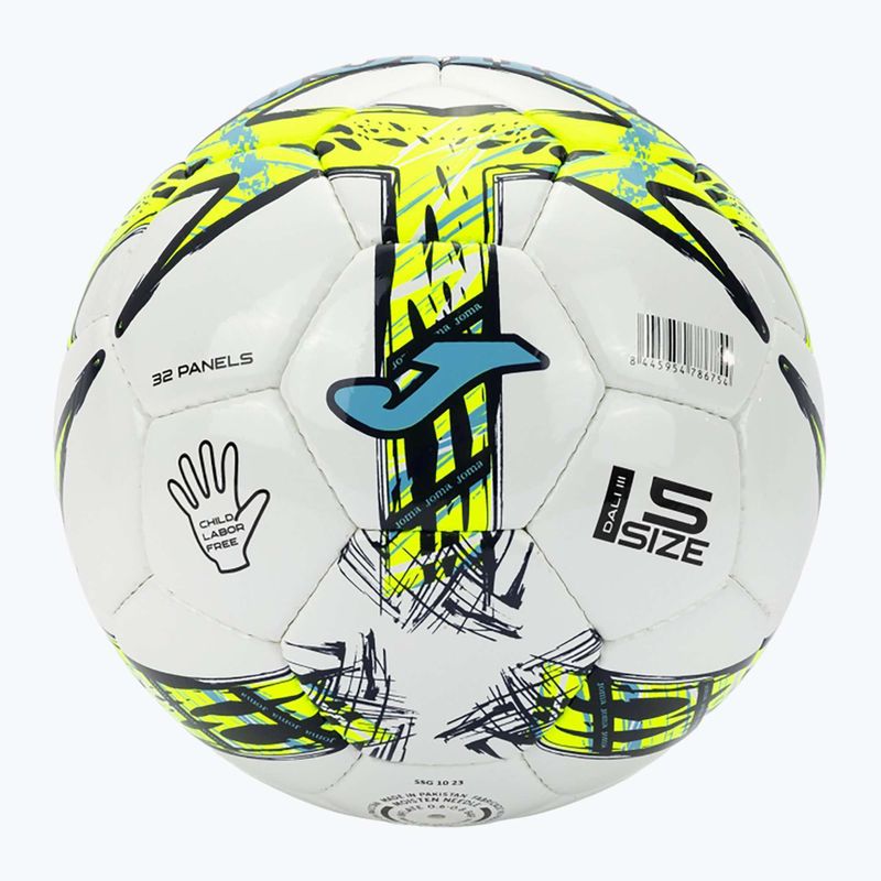 Minge de fotbal Joma Dali III yellow mărimea  3 2