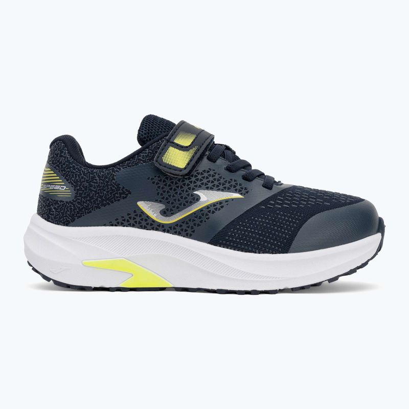 Încălțăminte pentru copii Joma Speed Jr navy/yellow 2
