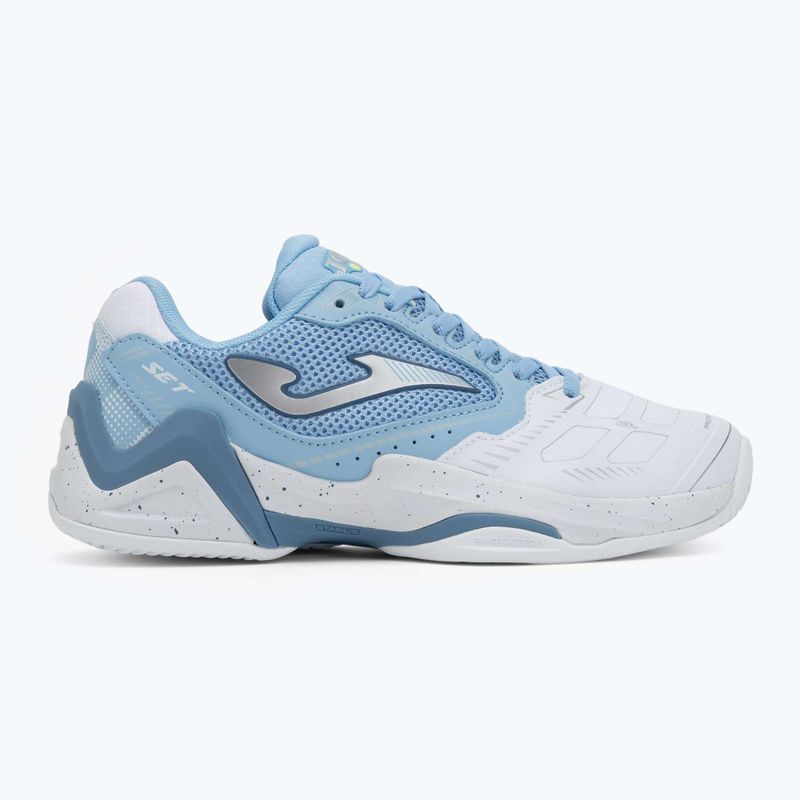 Încălțăminte de tenis pentru femei Joma Set Lady C white/royal 2