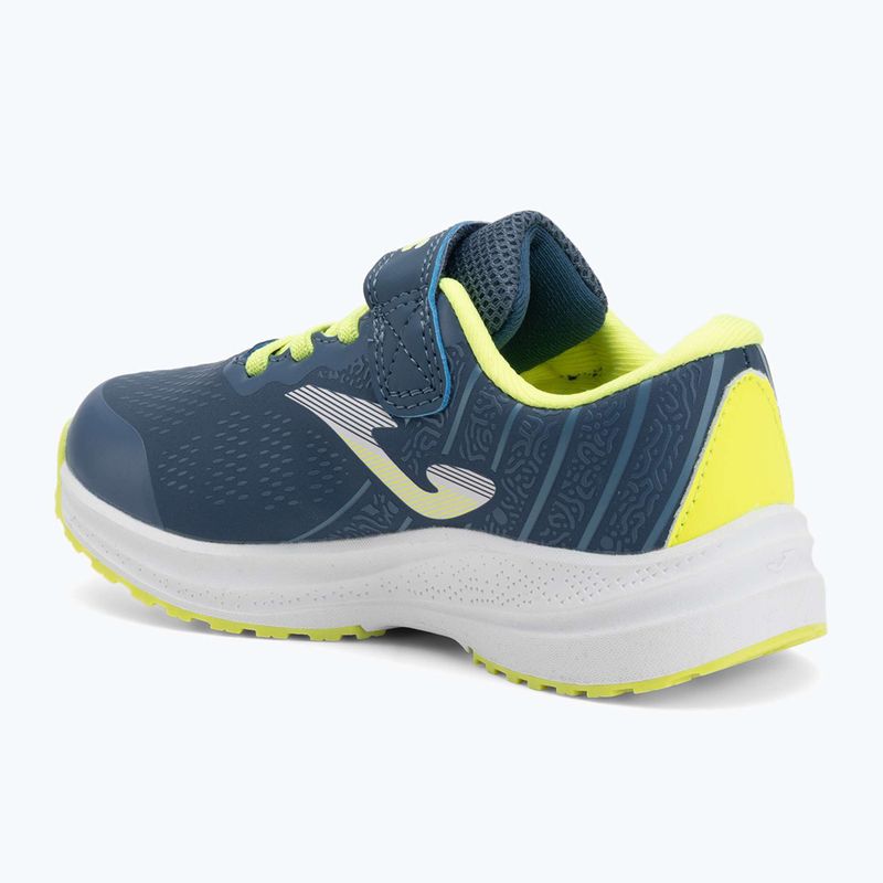 Încălțăminte de alergare pentru copii Joma Victory Jr navy blue / yellow 3
