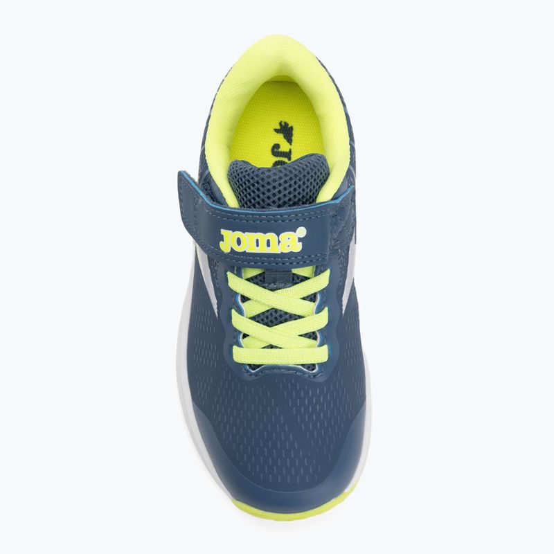 Încălțăminte de alergare pentru copii Joma Victory Jr navy blue / yellow 5