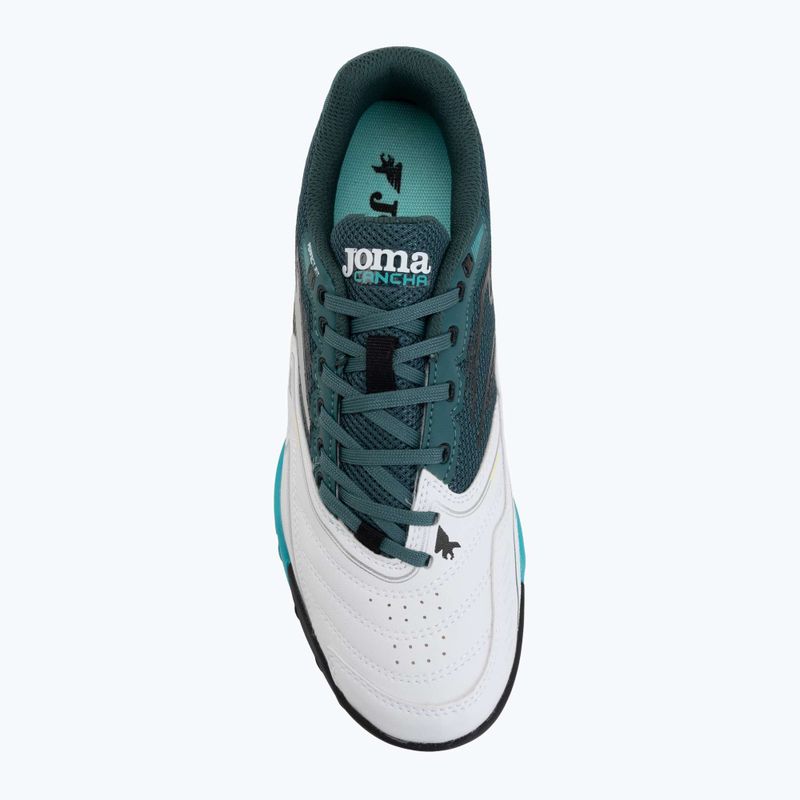 Încălțăminte de fotbal pentru bărbați Joma Cancha TF white 5