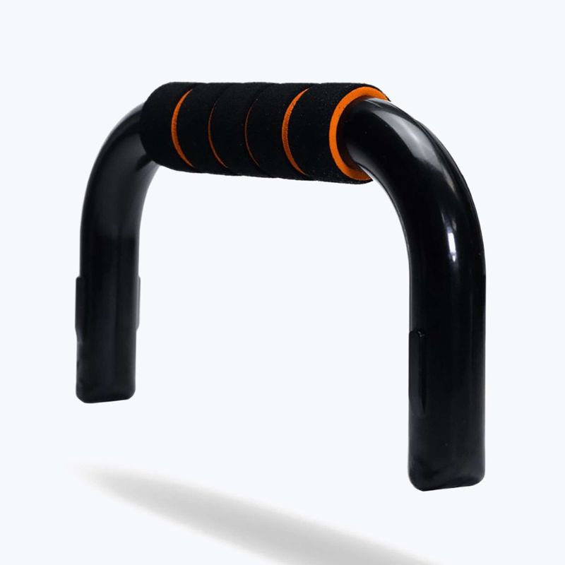 Mânere pentru flotări GymBeam black/orange 3