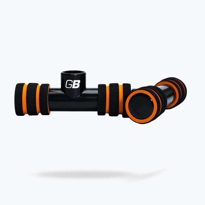 Mânere pentru flotări GymBeam black/orange 4