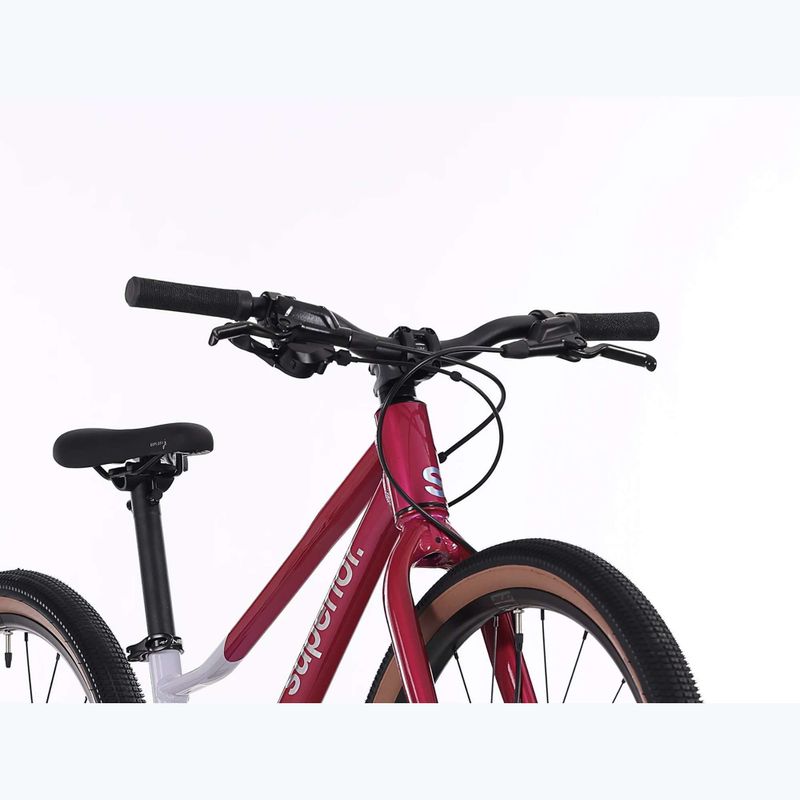 Bicicletă pentru copii Superior F.L.Y. 24 gloss purple 2