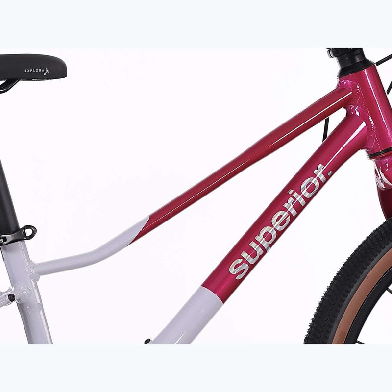 Bicicletă pentru copii Superior F.L.Y. 24 gloss purple 7