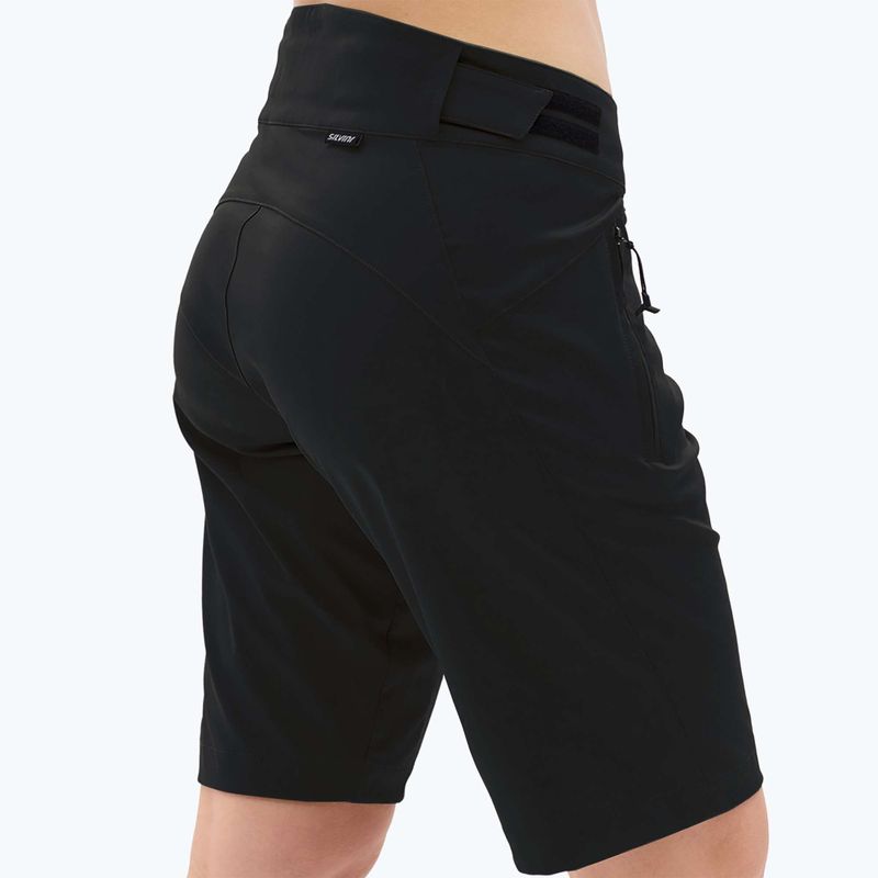 Pantaloni scurți de ciclism pentru femei SILVINI Patria negri 3120-WP1627/8081 2