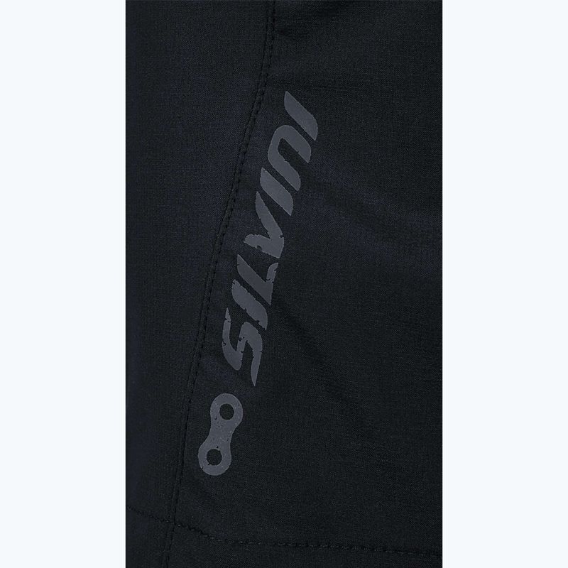 Pantaloni scurți de ciclism pentru femei SILVINI Patria negri 3120-WP1627/8081 3
