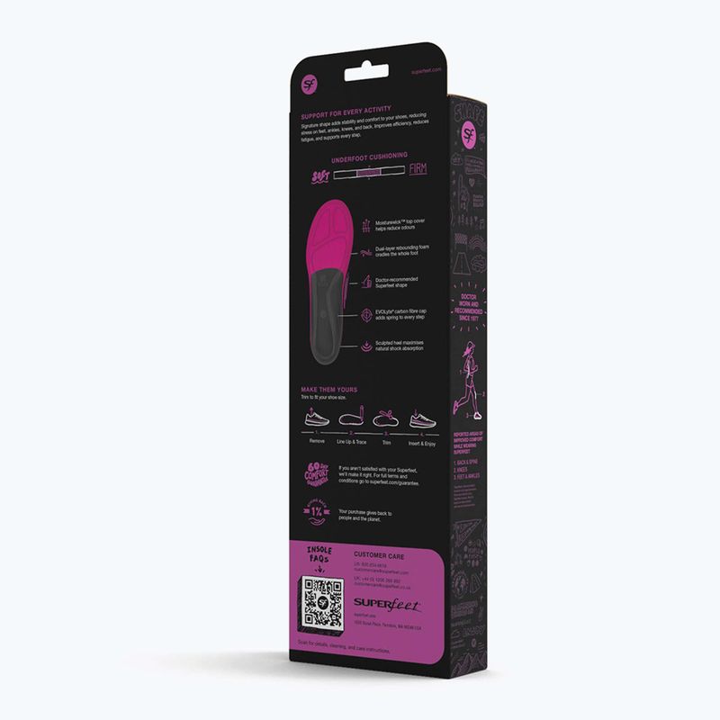 Branțuri Superfeet Active Women's Support plum 9