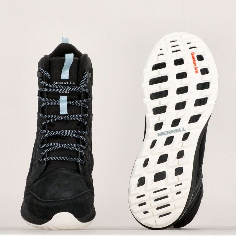 Cizme de drumeție pentru femei Merrell Bravada Edge 2 Thermo Mid WP negru/arona 18
