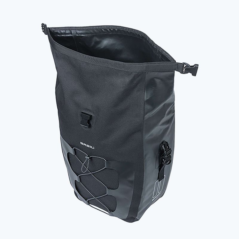 Geantă de bicicletă Basil Navigator Waterproof Single Bag MIK Hooks 25-31 l black 4