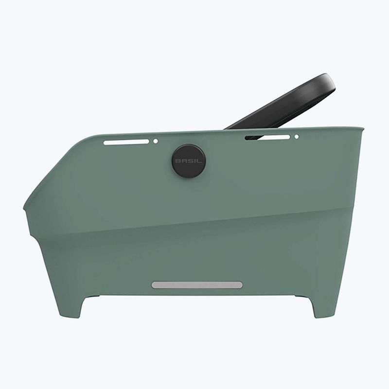 Coș de bicicletă spate Basil Cento Neo MIK silvergreen 3