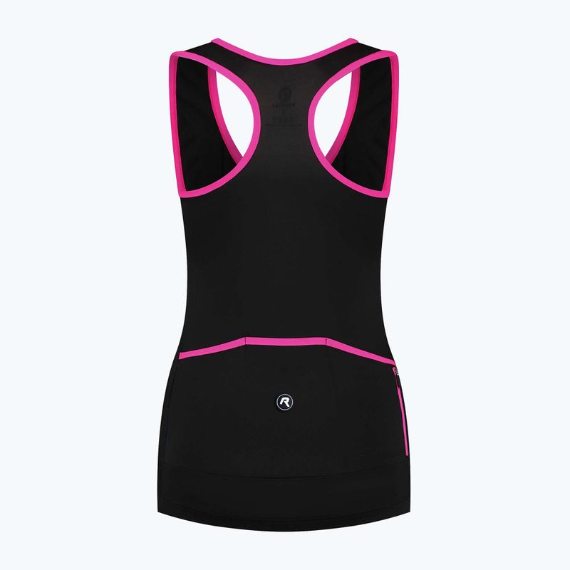 Tricou de ciclism pentru femei Rogelli Abbey Tank Top W black / pink 5