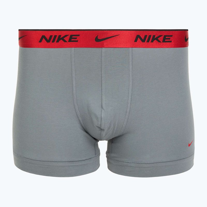 Boxeri pentru bărbați Nike Everyday Cotton Stretch Trunk 3 perechi blk mt airmx wb/uni red/clear grey high shine wb 2