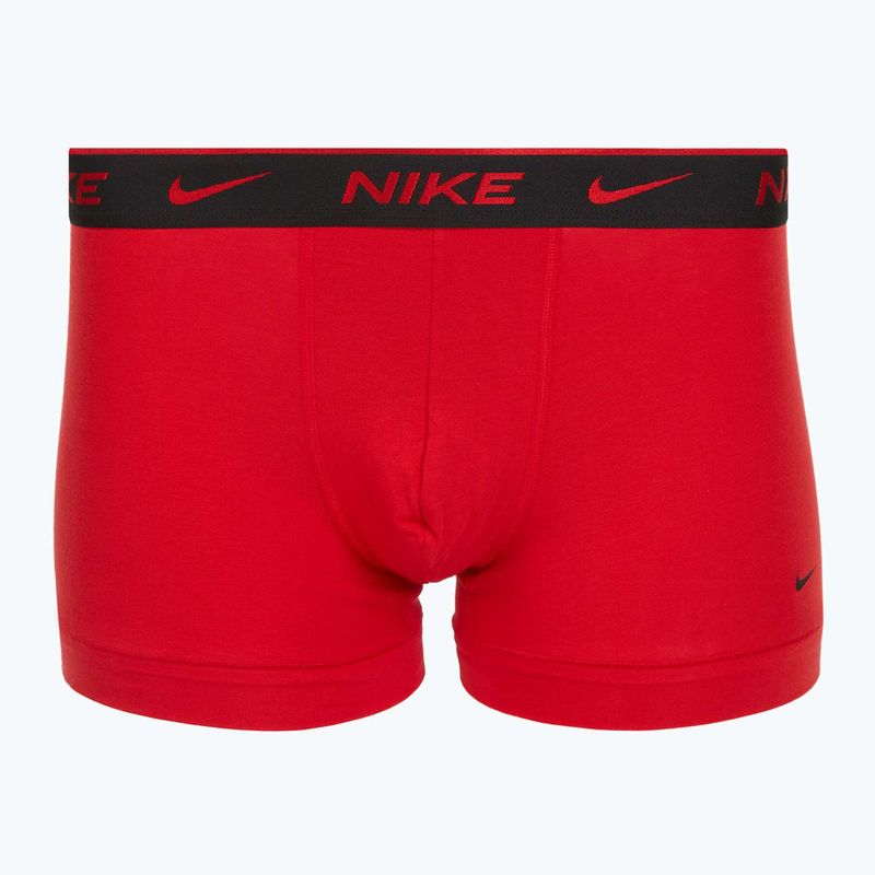 Boxeri pentru bărbați Nike Everyday Cotton Stretch Trunk 3 perechi blk mt airmx wb/uni red/clear grey high shine wb 3
