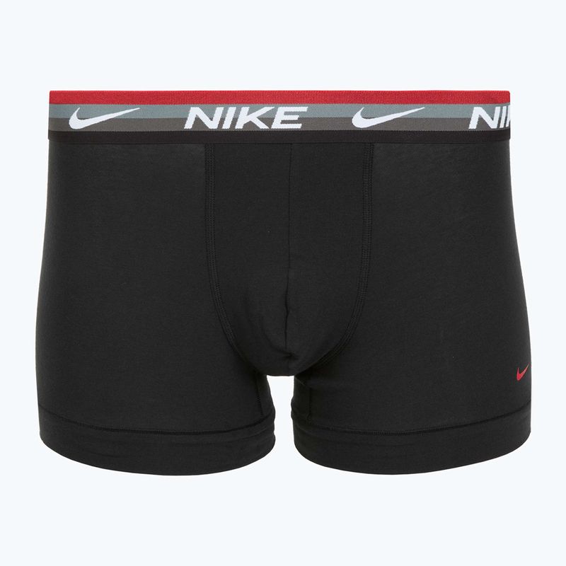 Boxeri pentru bărbați Nike Everyday Cotton Stretch Trunk 3 perechi blk mt airmx wb/uni red/clear grey high shine wb 4
