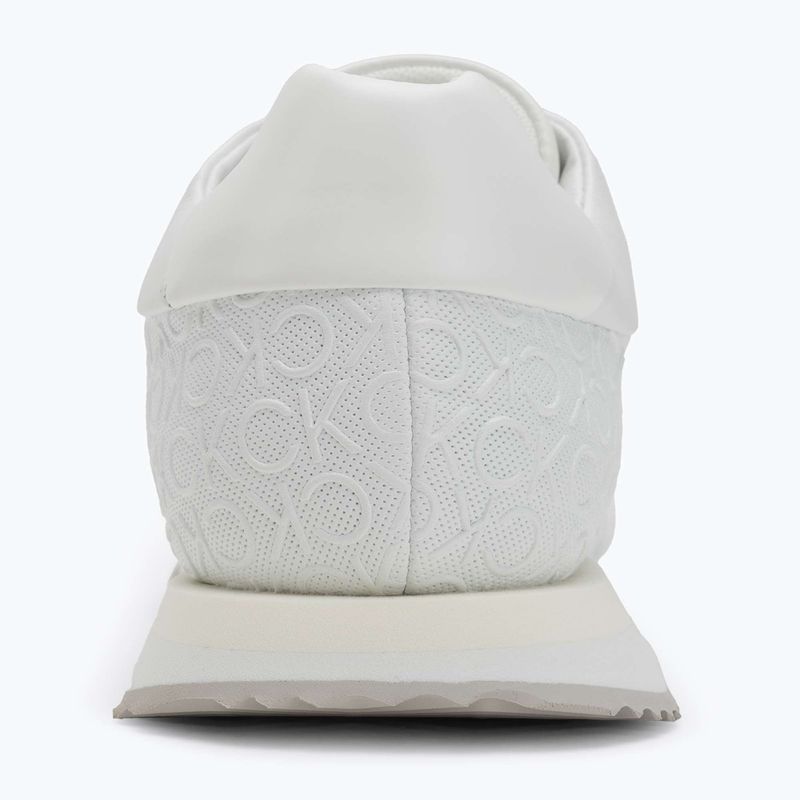 Încălțăminte pentru femei Calvin Klein HW0HW02574 Runner Lace Up Mono Pu Triple Bright White 6