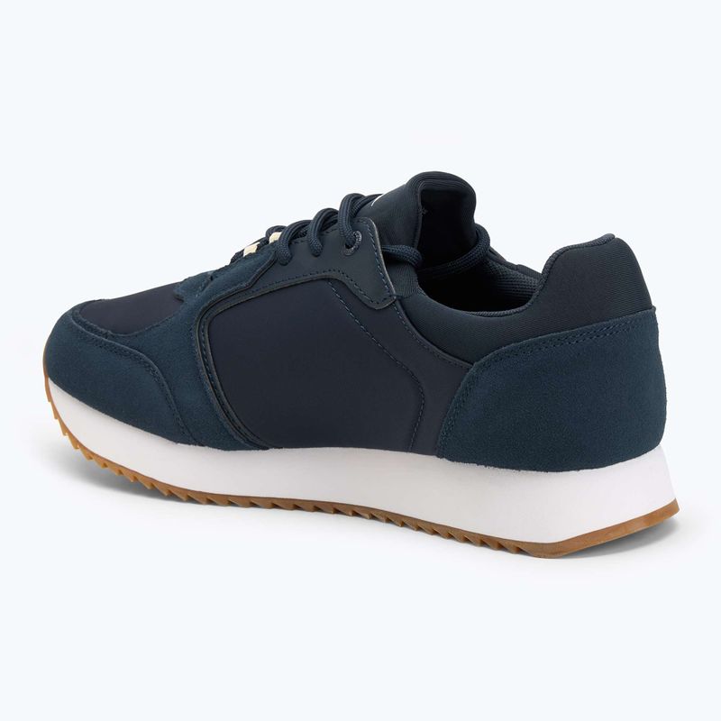 Încălțăminte pentru bărbați Calvin Klein YM0YM01326 Retro Runner Sock Lace Up Ny-Su Calvin Navy/Bright White/Gum 3
