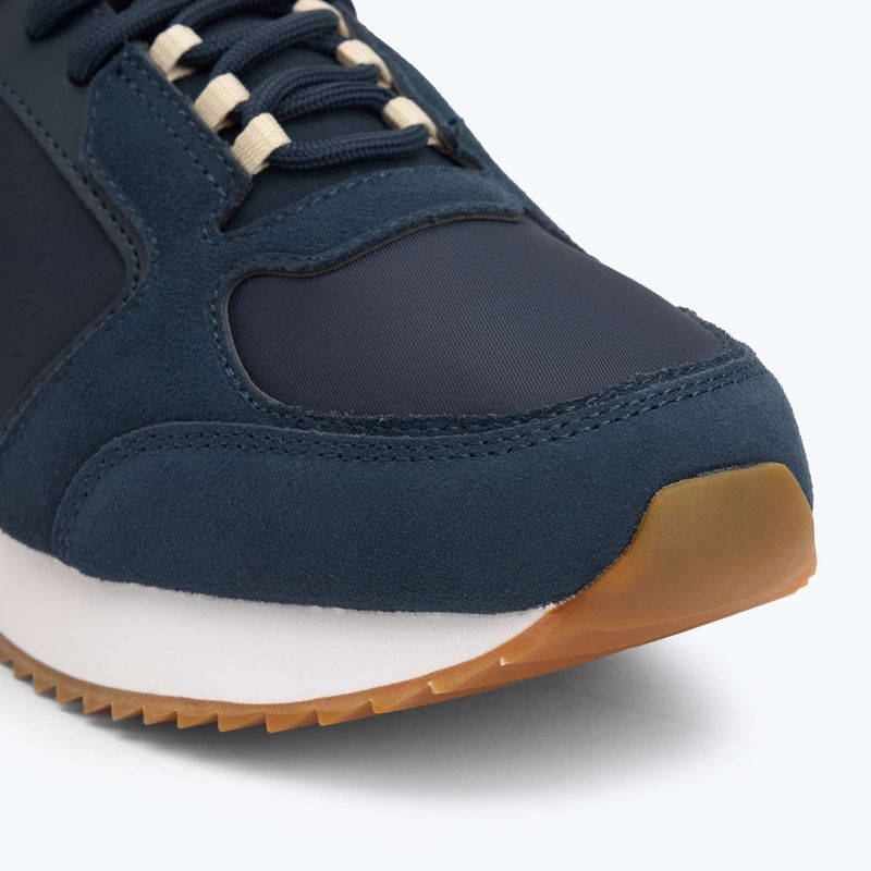 Încălțăminte pentru bărbați Calvin Klein YM0YM01326 Retro Runner Sock Lace Up Ny-Su Calvin Navy/Bright White/Gum 7