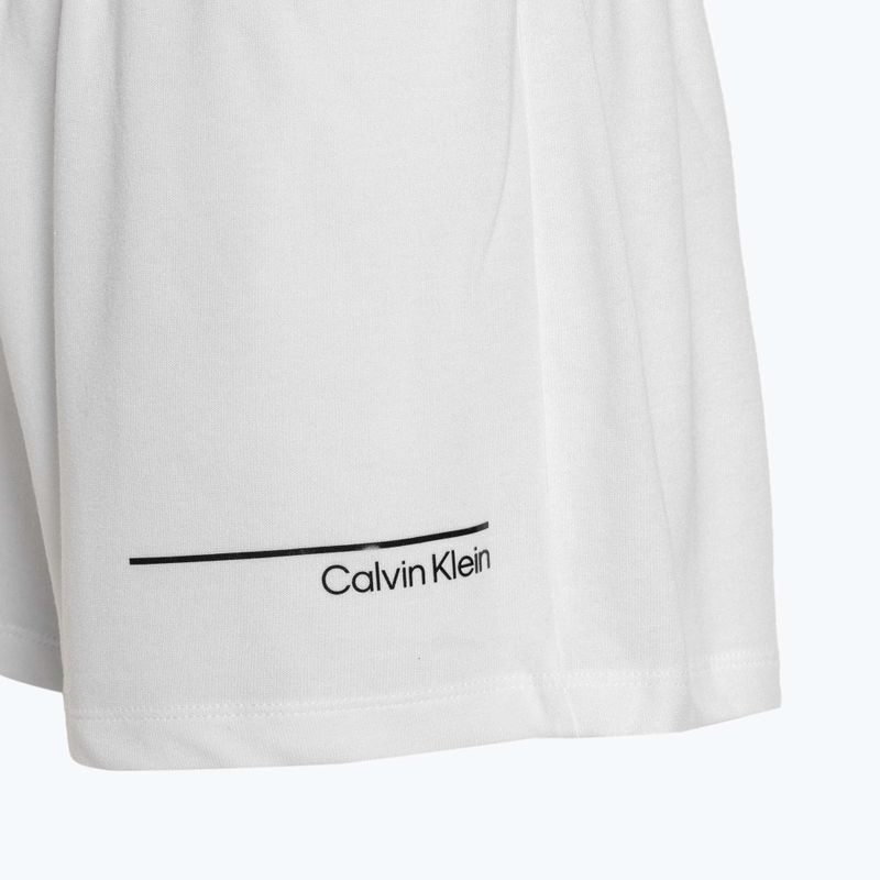 Pantaloni scurți de baie pentru femei Calvin Klein Relaxed Short classic white 4