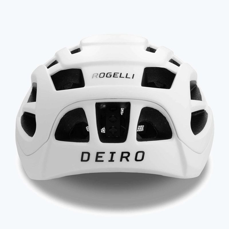 Cască de bicicletă Rogelli Deiro albă 7
