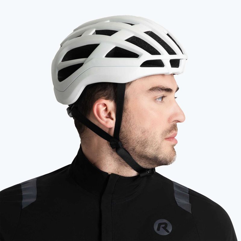 Cască de bicicletă Rogelli Deiro albă 9