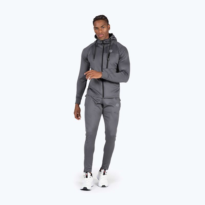 Bluză de antrenament pentru bărbați Gorilla Wear Scottsdale gray 2
