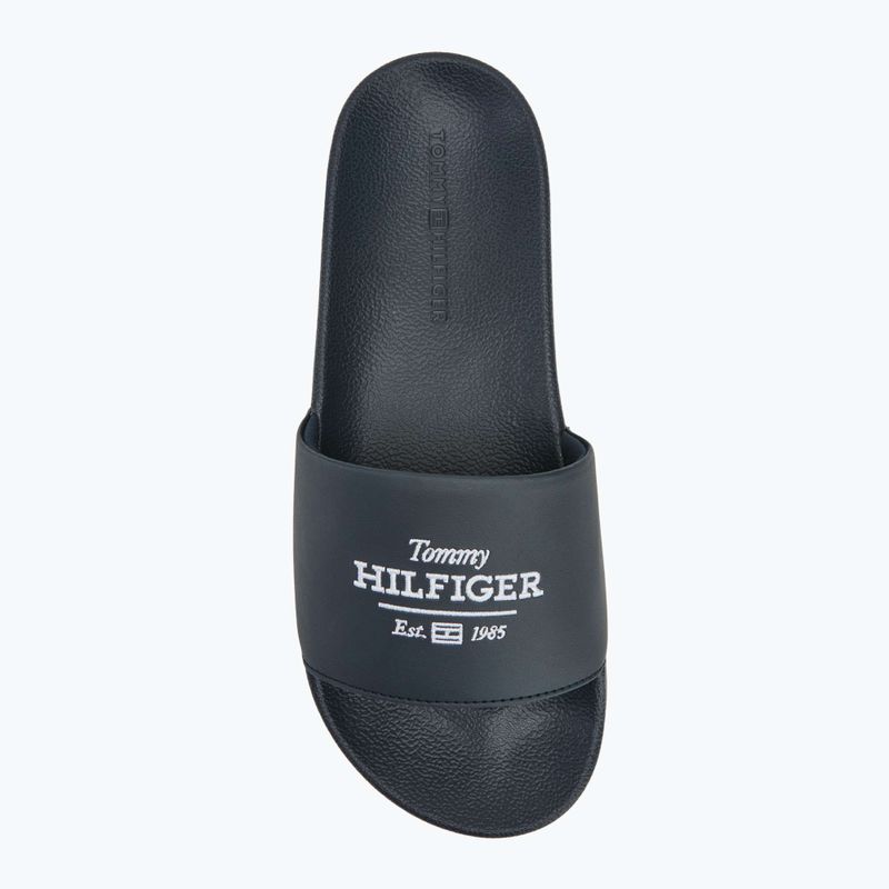 Papuci pentru bărbați  Tommy Hilfiger Embroid 85 Pool Slide desert sky 5