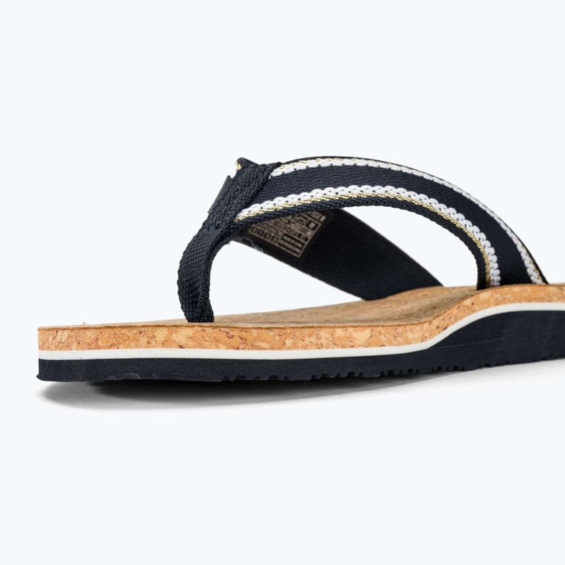 Papuci pentru femei Tommy Hilfiger Cork Beach Sandal space blue 8